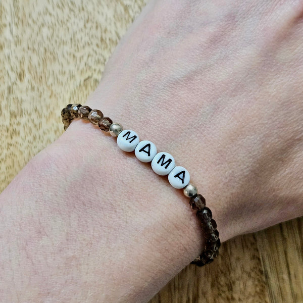 Letter MAMA Armband